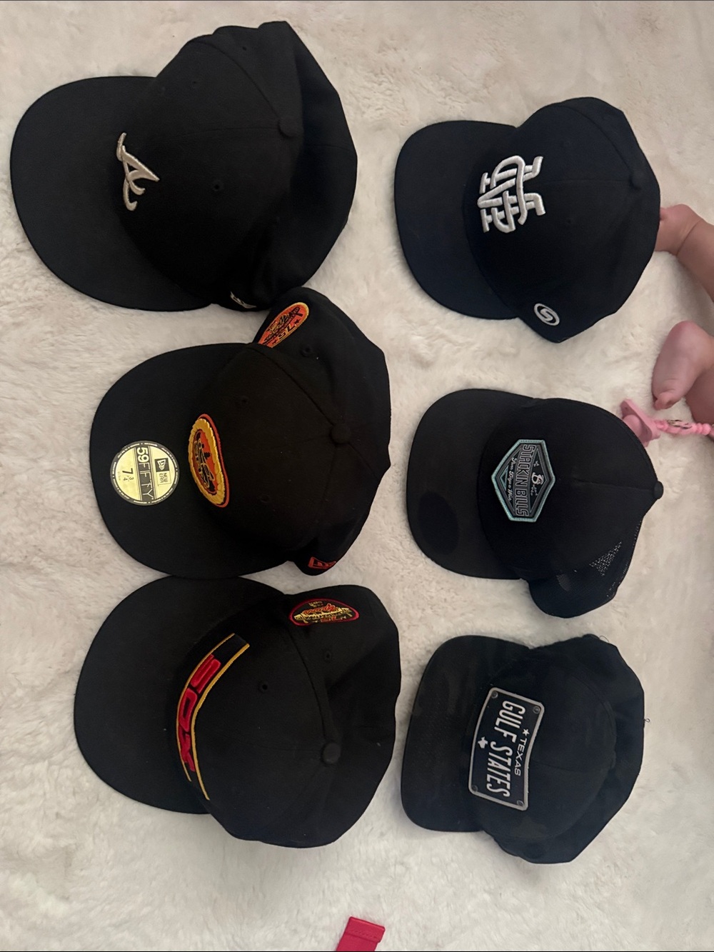 MEN CAPS!!! Price for ALL size 7 3/4 & 7 5/8